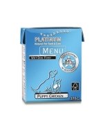 Platinum Menu Puppy märgtoit värske kanalihaga kutsikale / 375g