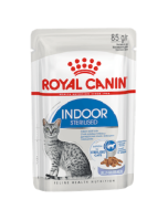 Royal Canin FHN Indoor Jelly märgtoit steriliseeritud toakassidele  / 12x85g