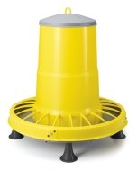 Automaatsöötja lindudele jalgadel 22l / kollane-hall