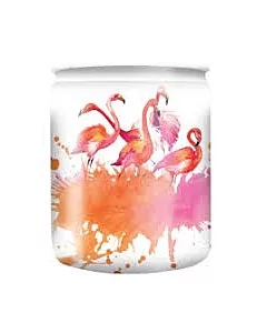 Lõhnaküünal klaasis Flamingo / 23h