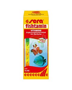 Sera 'Fishtamin' / 15 ml / мультивитаминный препарат