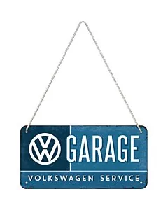 Metallplaat 10x20 cm / VW Garage / LM