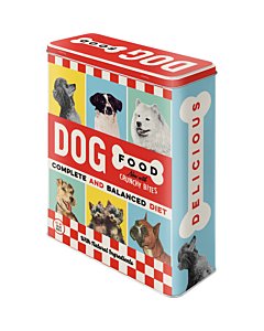 Metallpurk / XL / 3D Dog Food