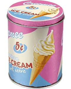 Metallpurk ümar / American Ice Cream