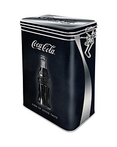 Жестяная коробка  с зажимом / M / Coca-Cola Sign Of Good Taste