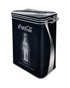 Жестяная коробка  с зажимом / M / Coca-Cola Sign Of Good Taste