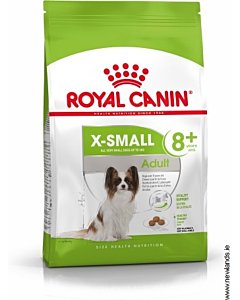 Royal Canin X-Small Adult +8  koeratoit / 1,5kg