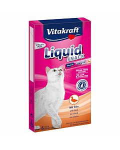 Vitakraft Liquid Snack with Duck kassile / 6x15g