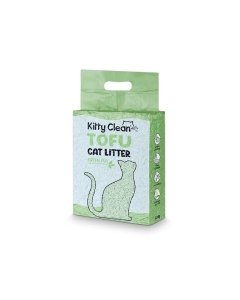 KittyClean tofu kassiiliiv / rohelise tee ekstraktiga / 2,5kg