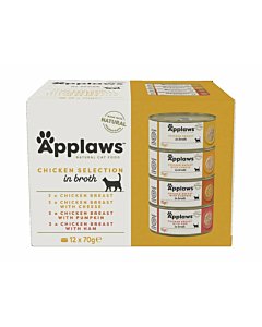 Applaws Cat Chicken Selection Multipack / 12x70g