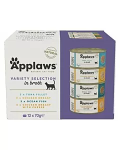 Applaws Cat konserv Selection pack supreme / 12x70g