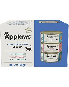 Applaws Cat konserv Fish Selection Multipack / 12x156g