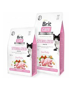 Brit Care Cat Grain-Free Sterilized Sensitive / 2kg