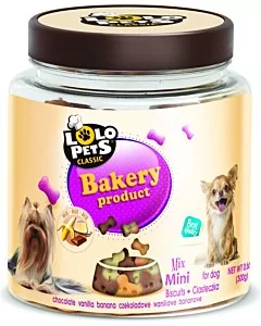 LOLO Pets küpsiste valik koertele Mini Mix  / 300g