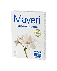 Mayeri pesupulber White / 400g 