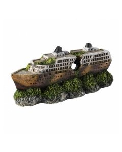Akvaariumi dekoor Paquebot De Croisiere Mini 19,5x7,5x8cm