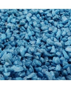 Akvaariumikruus Glamour Stone/India 6-9mm 2kg sinine
