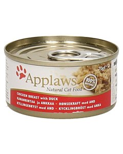 Applaws Cat konserv kanafilee ja pardilihaga / 70g