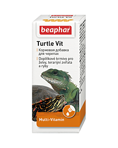 Beaphar Кормовая добавка Turtle Vit для черепах, рептилий и рыб, 20 мл