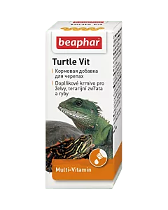 Beaphar Кормовая добавка Turtle Vit для черепах, рептилий и рыб, 20 мл
