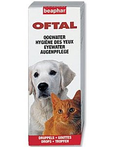 Beaphar Oftal Eyewater silmapuhastusvahend koertele ja kassidele / 50ml