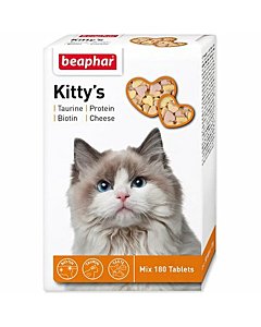 Beaphar Кормовая добавка Kitty's Mix для кошек, 180 тбл