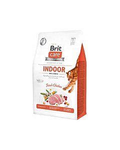 Brit Care Cat Grain-Free Indoor Anti-Stress kassitoit / 400g