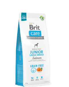 Brit Care Grain-Free Junior Large Breed Salmon koeratoit 12kg