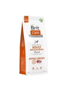 Brit Care Hypoallergenic Adult Medium Breed Lamb koeratoit 12kg