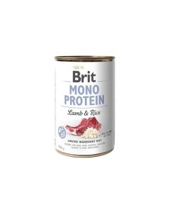 Brit Care konserv Monoprotein Lamb & Rice / 400g