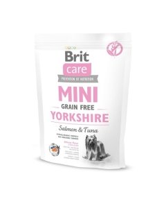 Brit Care MINI Yorkshire terrierile Lõhe&tuunikalaga / 400g 