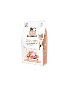 Brit Care Sensitive täiskasvanud kassidele lõhe ja kalkunilihaga / 7kg