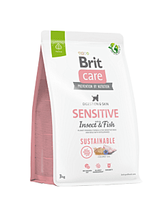 Brit Care Sustainable Insect&Fish koeratoit kala ja putukatega 3kg