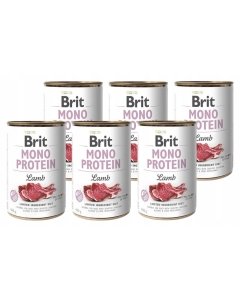 Brit Mono Protein Lamb konserv tundliku seedimisega koertele