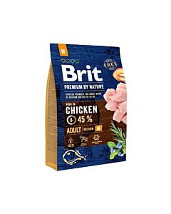 Brit Premium by Nature Adult M / 3kg