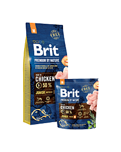 Brit Premium by Nature Junior M koeratoit 3kg