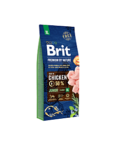 Brit Premium by Nature Junior XL koeratoit kanaga 15 kg