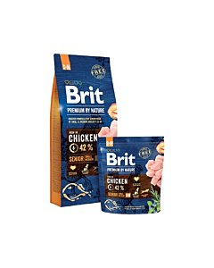 Brit Premium by Nature Senior S+M koeratoit / 3kg
