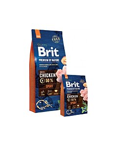 Brit Premium by Nature Sport koeratoit / 3kg