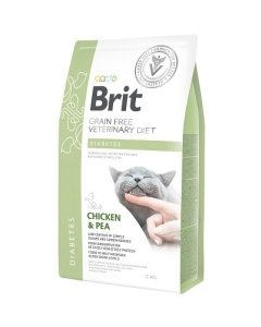 Brit Veterinary Diet Diabetes erisööt kassidele 2kg