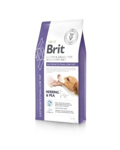 Brit Veterinary Diet Gastrointestinal - Low Fat erisööt koertele 12kg