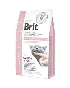 Brit Veterinary Diet Hypoallergenic erisööt kassidele 2kg
