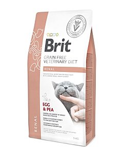 Brit Veterinary Diet Renal / neerude talitlust toetav kassitoit 5kg