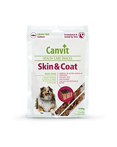 Canvit snack Skin & Coat närimismaius koerale lõhega 200g