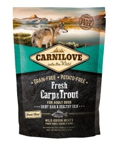 Carni Love Fresh Carp & Trout koeratoit / 1,5kg