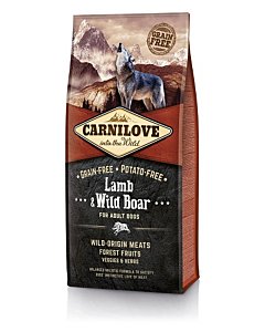 Carni Love Lamb & Wild Boar for Adult koeratoit  12kg