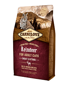 Carni Love Reindeer for Adult kassitoit põhjapõdralihaga 2kg