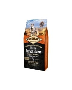 Carni Love Fresh Ostrich & Lamb for Small Adult koeratoit 6kg