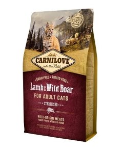 Carni Love Lamb & Wild Boar for Sterilised kassitoit Lamba & metssealihaga 2kg