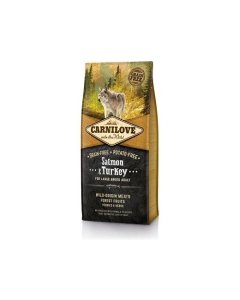 Carnilove Salmon & Turkey for Large Breed Adult koeratoit 12 kg